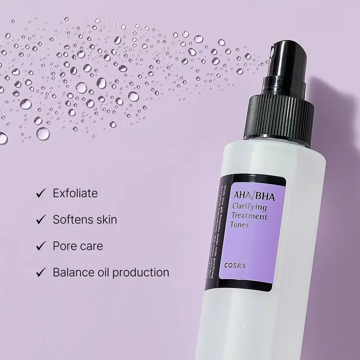 Cosrx AHA/BHA Treatment Clarifying Toner