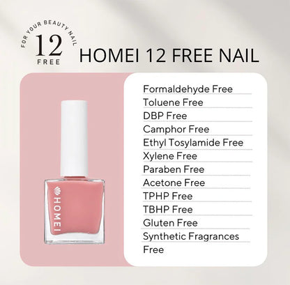 HOMEI 12 Free Nail Hardener Stone Beige