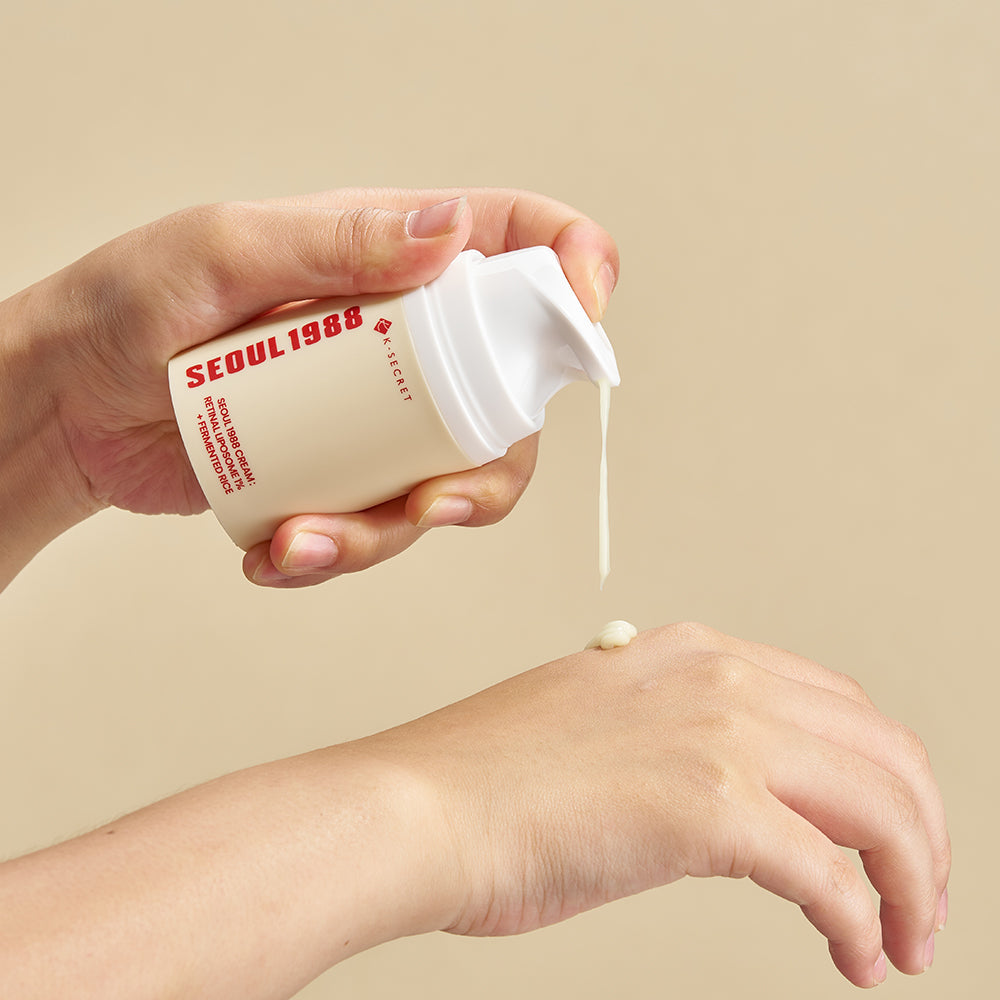 KSECRET SEOUL 1988 Cream Retinal Liposome 1% + Fermented Rice