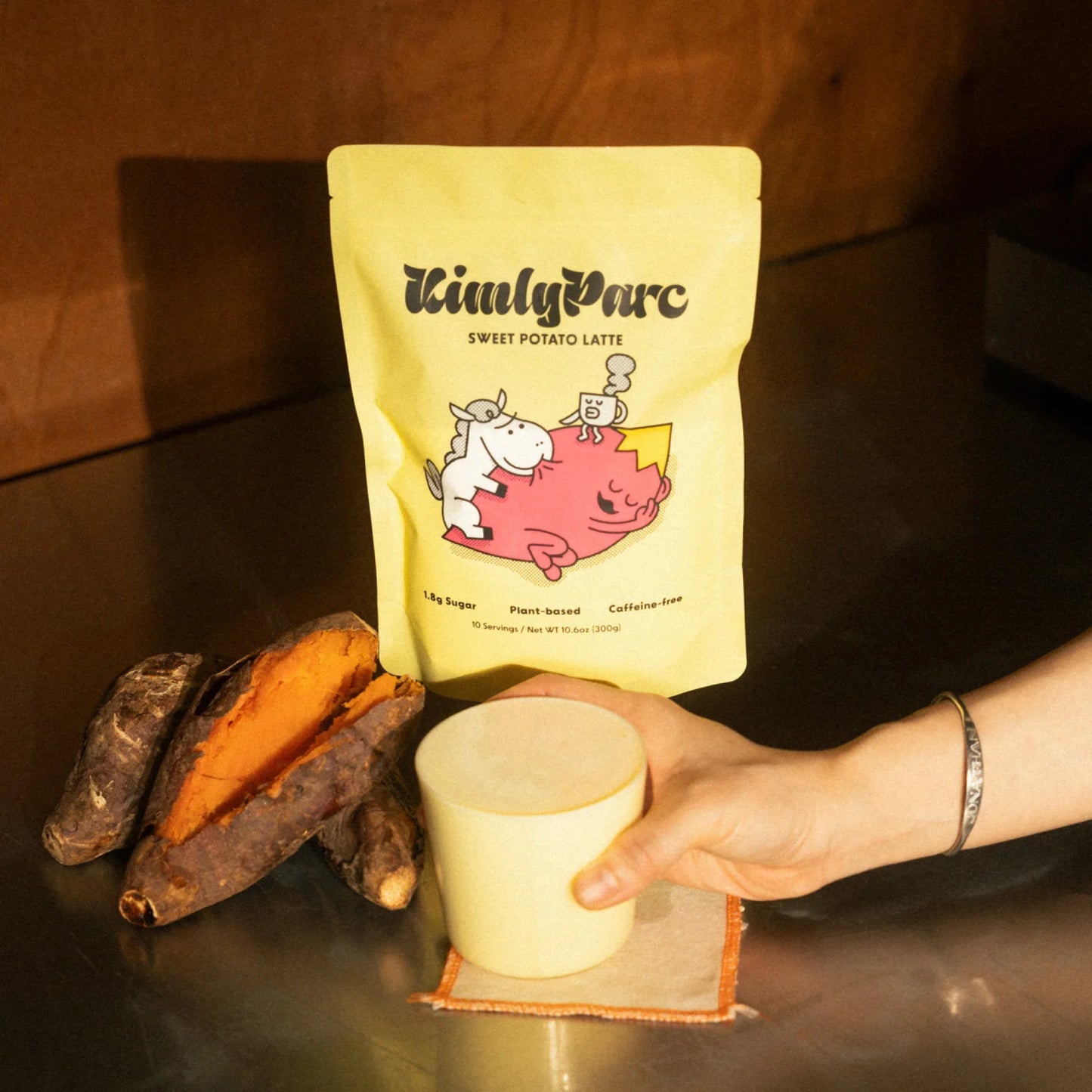 KimlyParc Sweet Potato Latte