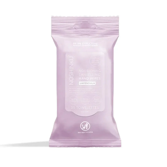 Noshinku Lavendula Nourishing Sanitizing Hand Wipes