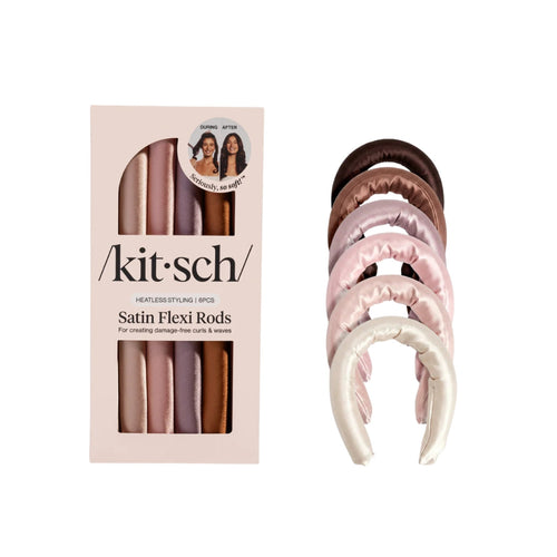 kitsch Satin Wrapped Flexi Rods